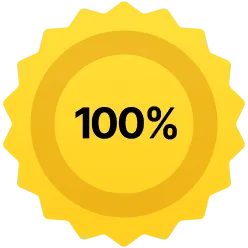 100% Money Back Guarantee